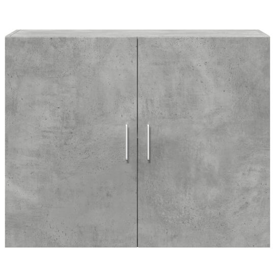 vidaXL Ντουλάπι Μπάνιου 80x42.5x64cm Γκρι