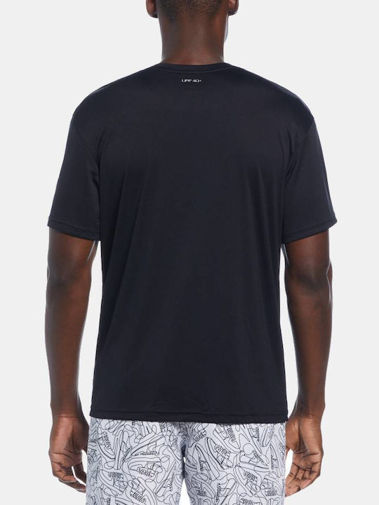 Nike Essential Hydroguard Αντηλιακή Μπλούζα Μαύρη