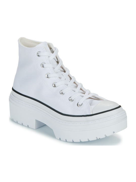 Converse Lugged Heel Platform Маратонки Бял Converse Lugged Heel Platform Маратонки Бял