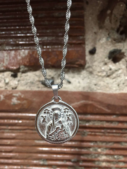 Goldsmith Αλυσίδα Λαιμού Επιχρυσωμένη Ασημένια