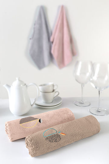 Guy Laroche Gourmet Πετσέτα Κουζίνας σε Μπεζ Χρώμα 35x50cm 2τμχ Guy Laroche Gourmet Πετσέτα Κουζίνας σε Μπεζ Χρώμα 35x50cm 2τμχ
