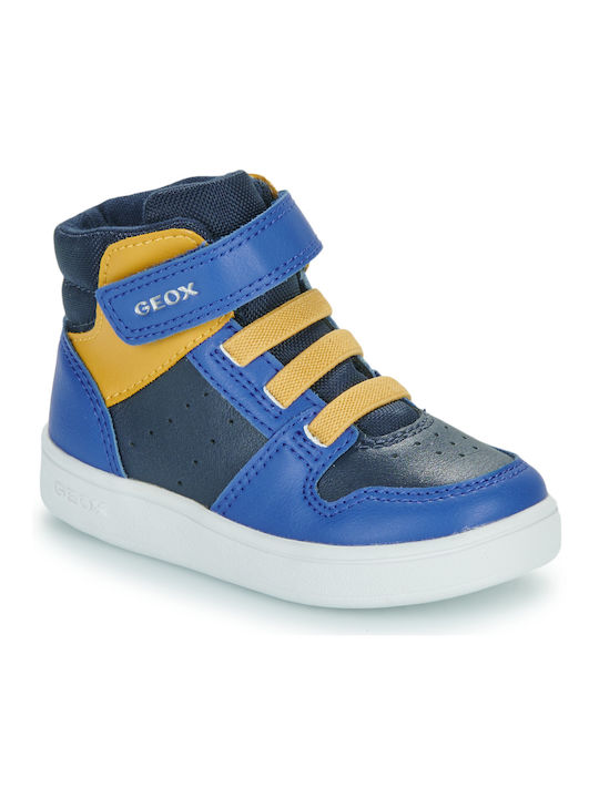 Geox Kids Sneakers High B Eclyper Anatomic Blue