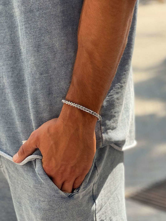 Goldsmith Chain Hand made of Stainless Steel Length 20cm