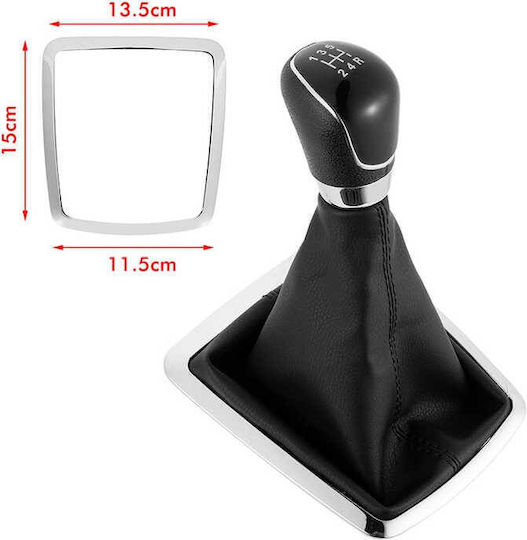 Buton schimbător viteze pentru Ford Concentrare / C-Max / Galaxie Negru