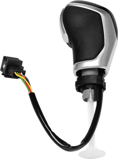 Buton schimbător viteze cu lumină LED pentru Skoda Octavia / Kodiaq / Superb Volkswagen Passat / Magazin online de golf / Tiguan / Polo / Jetta / Scirocco / Turul / CC - Centru de Comerț Electronic Alb