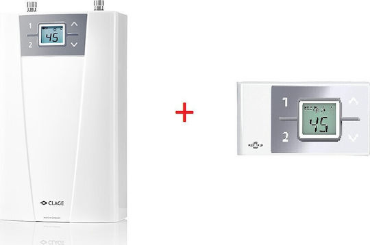 Clage CEX 11-13.5 + Remote Control Επιτοίχιος Inverter Ταχυθερμοσίφωνας Κεντρικός Τριφασικός 13.5kW