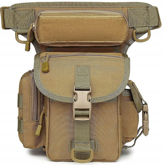 Verk Group Military Pouch Thigh Brown