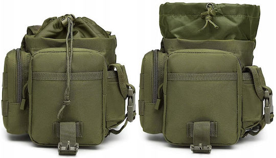 Verk Group Militärische Tasche Oberschenkel Grün