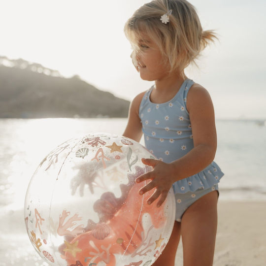 Little Dutch Inflatable Beach Ball in Pink Color 35 cm