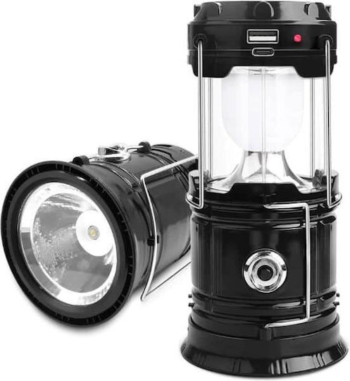 Solar Camping Laterne mit Taschenlampe