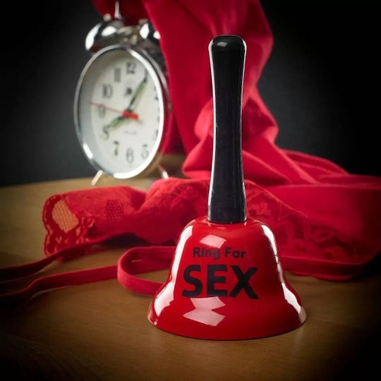 Καμπανάκι Ring Sex 12 Εκ Πλαστικό Ανοξείδωτο Ατσάλι 12x8
