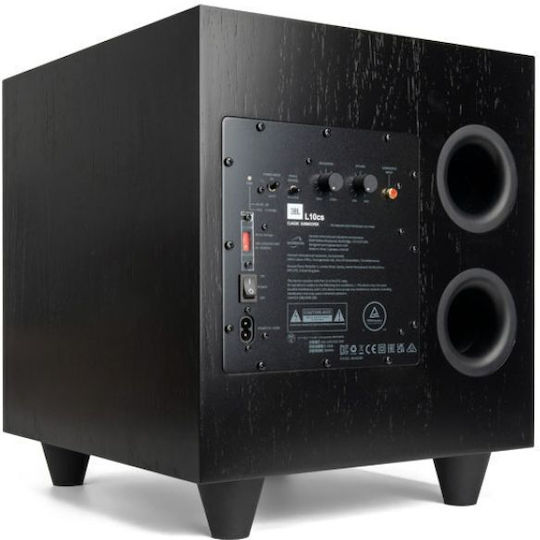 JBL JBLL10CSBLKEU Αυτοενισχυόμενο Subwoofer με Ηχείο 10" 250W Μαύρο