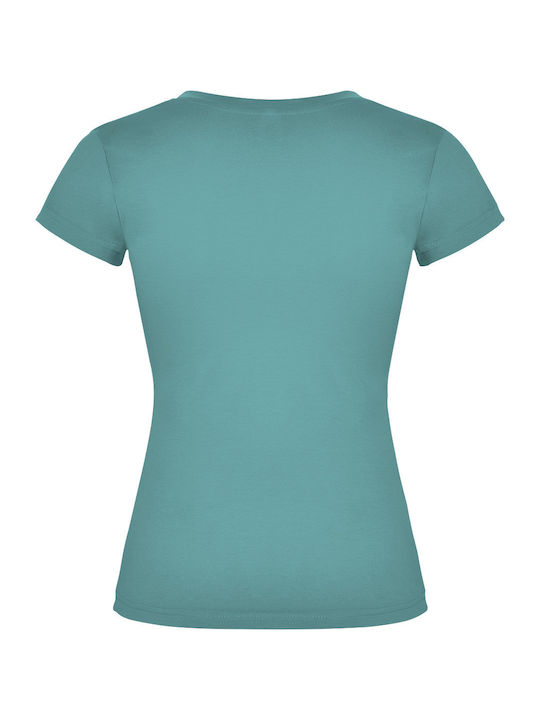 Roly Γυναικείο Διαφημιστικό T-shirt Κοντομάνικο Πετρολ