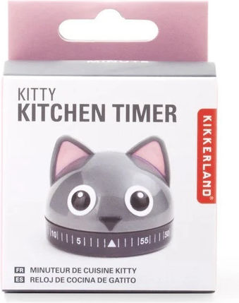 Kikkerland Analog Küchentimer Katze Countdown