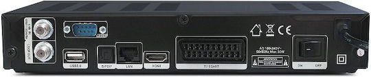 AB Abcom Cryptobox Цифров Приемник Mpeg-4 Full HD (1080p) Връзки SCART / HDMI / USB