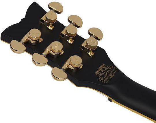 Schecter Solo II Custom ABSN Ηλεκτρική Κιθάρα Single Cut με HH Διάταξη Μαγνητών Aged Black Satin