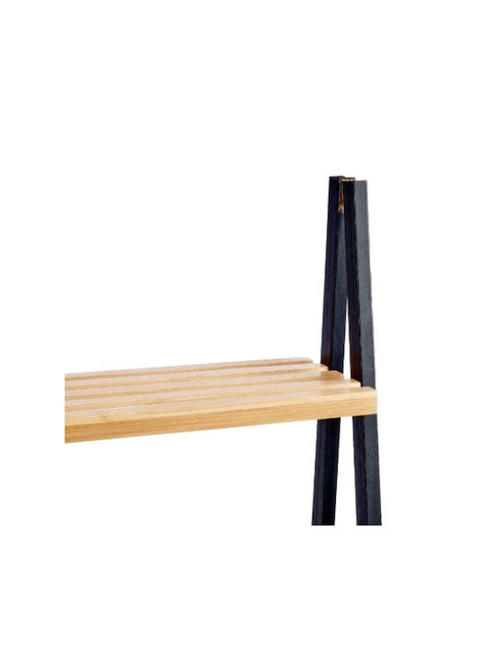 CMSpa Επιτοίχια Ραφιέρα Μπάνιου Ξύλινη 40x30x30cm Μπλε