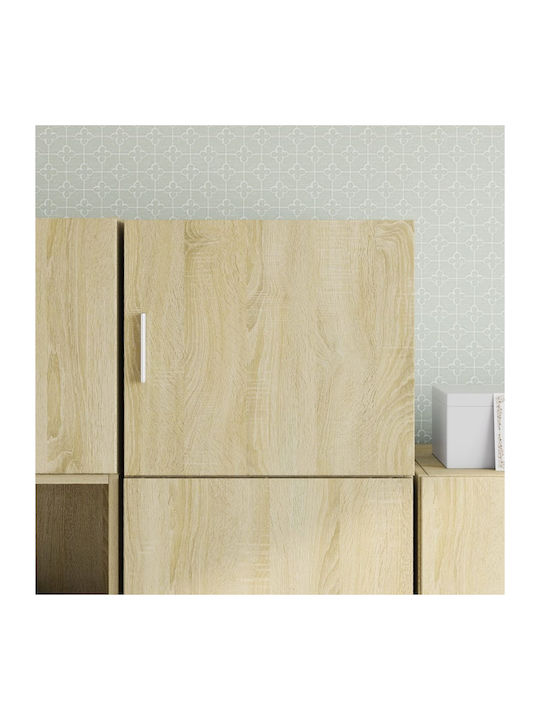Wall Living Room Cabinet made of Particle Board Oak 45x42.5x40cm