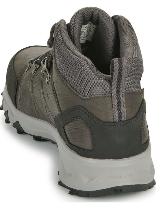 Columbia Peakfreak Ii Ανδρικά Ορειβατικά Μποτάκια Αδιάβροχα Γκρι