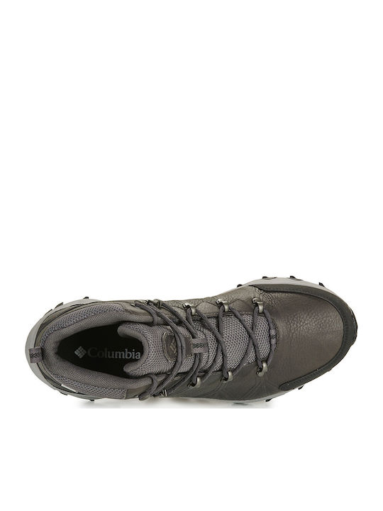 Columbia Peakfreak Ii Ανδρικά Ορειβατικά Μποτάκια Αδιάβροχα Γκρι