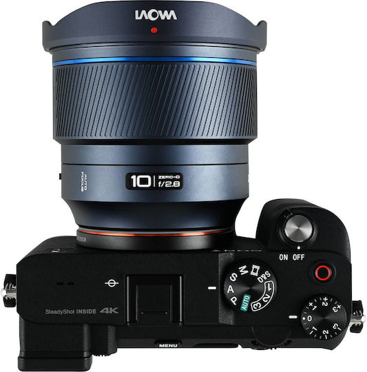 Laowa Full Frame Φωτογραφικός Φακός 10mm f/2.8 Zero-D FF Autofocus Σταθερός για Sony FE Mount Μαύρος