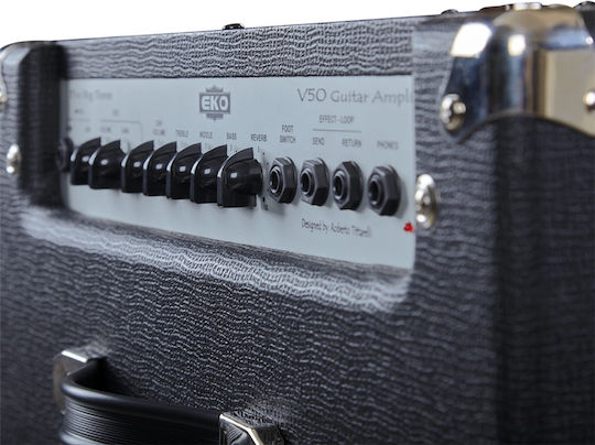 Eko Combo Ενισχυτής Ηλεκτρικής Κιθάρας 1 x 12" 50W Μαύρος