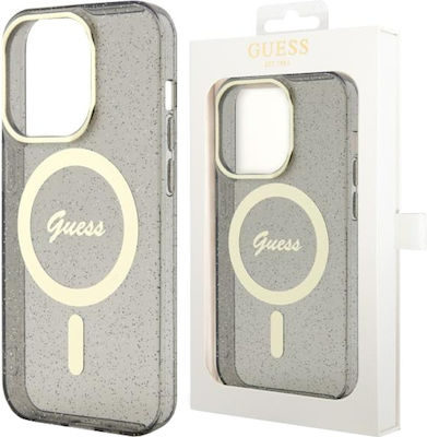 Guess Plastic Back Cover Black (iPhone 11)