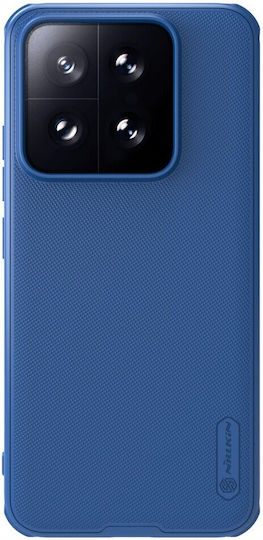 Super Umschlag Rückseite Silikon Blau (Xiaomi 14 Pro)
