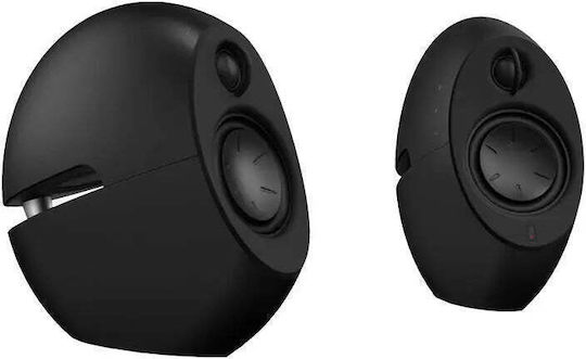 Edifier e25HD Luna HD Αυτοενισχυόμενα Ηχεία με Bluetooth 74W (Ζεύγος) Μαύρα
