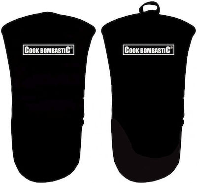 Oven Mitt Silicone Black 1pcs