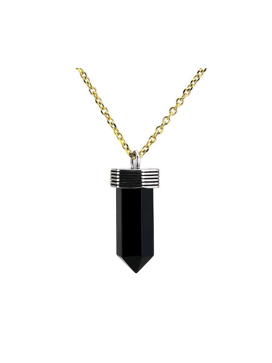 Goldsmith Necklace from Steel Black