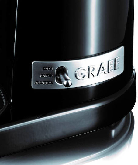 Graef CM802 Ηλεκτρικός Μύλος Καφέ 128W με Χωρητικότητα 350gr και 40 Επίπεδα Άλεσης Μαύρος
