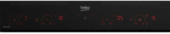 Beko HII 68811 NT Induction Cooktop Autonomous with Child Lock Function 58x51εκ.