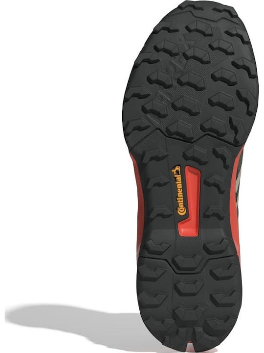 adidas Terrex Ax4 Mid Ανδρικά Ορειβατικά Μποτάκια Αδιάβροχα με Μεμβράνη Gore-Tex Πράσινα