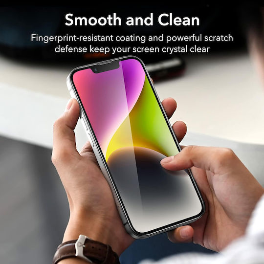 ESR Armorite Ultra-Tough Vollflächig gehärtetes Glas 2Stück (iPhone 13 Pro Max)