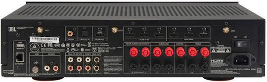 JBL MA710 Home Cinema Amplifier 4K/8K 7.2 Channels with HDR and Dolby Atmos Silver