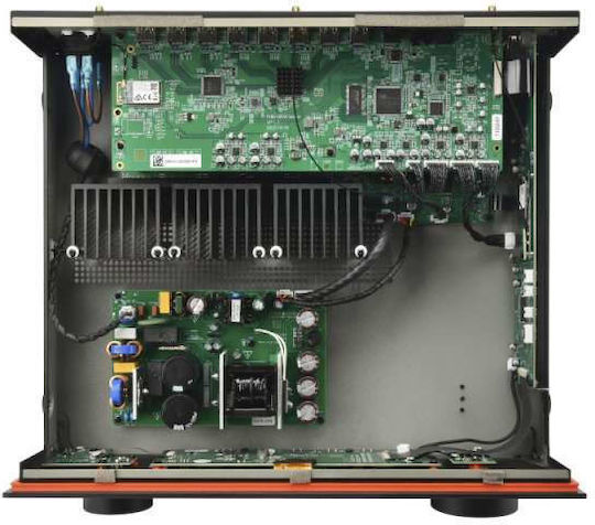 JBL MA710 Home Cinema Amplifier 4K/8K 7.2 Channels with HDR and Dolby Atmos Black