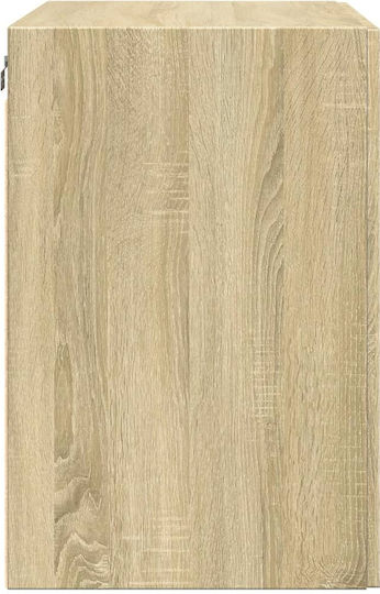 Висящ Шкаф За Дневна От ПДЧ Дъб 80x42.5x64см