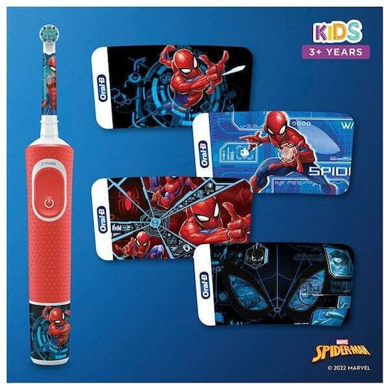 Oral-B Vitality Pro Children's Electric Toothbrush with Timer for 3+ Years Spiderman