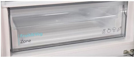 Sharp Ψυγείο Δίπορτο 213lt Υ144xΠ54xΒ57εκ. Λευκό SJ-FTB01ITXWF