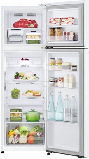 LG Frigider cu două uși 266lt Total NoFrost Î168xL55.5xA63.7cm. Alb GTBV20SWGKD