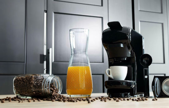 DictroLux Alice Καφετιέρα για Κάψουλες Nespresso Πίεσης 19bar Μαύρη