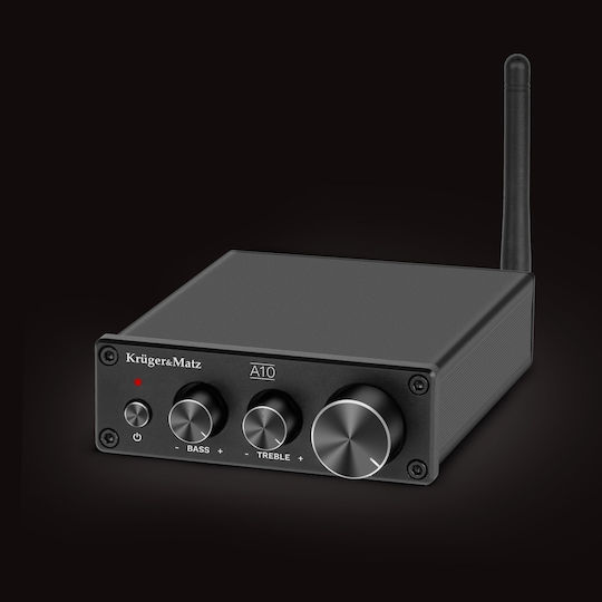 Kruger & Matz A10 Ολοκληρωμένος Ενισχυτής Hi-Fi Stereo KM0568 Μαύρος