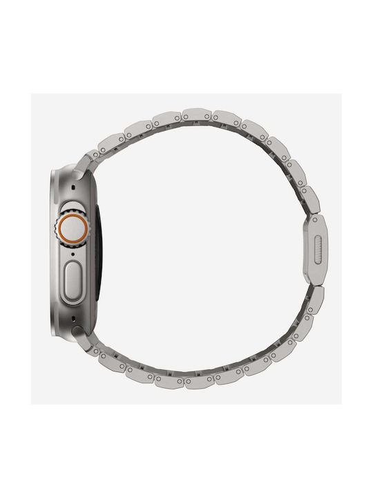Tech-Protect Steelband Armband Rostfreier Stahl Silber (Apple Watch 44/45/46mm/Ultra 49mm)