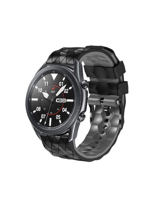 Football Pattern Two-color Strap Black (Amazfit Stratos 2s/3) Football Pattern Two-color Strap Black (Amazfit Stratos 2s/3)