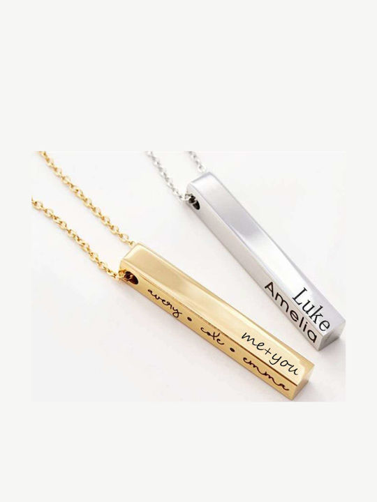 Goldsmith Колие от Позлатено Сребърен