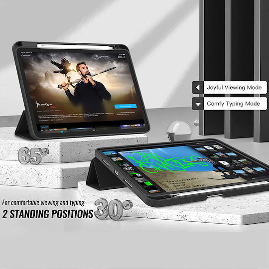 Techsuit Flip Cover Schwarze für iPad Pro 2024 11"