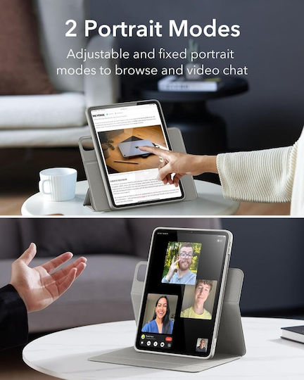 ESR Rebound Hybrid Back Cover Ανθεκτική Γκρι (iPad Pro 2024 11")