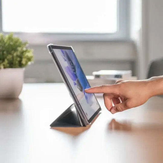 HAMA Flip Cover Transparent (Samsung Galaxy Tab S7 FE, Tab S7)