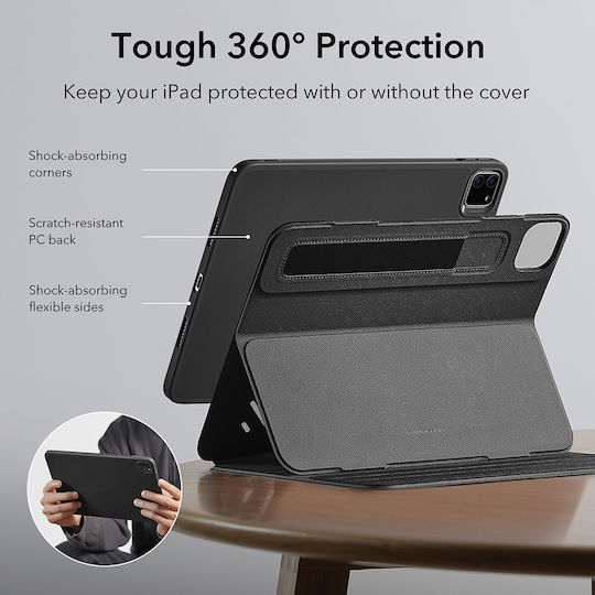 ESR Shift Magnetische Rückseite Dauerhaftes Blau (iPad Air 13" 2024/2025/2026)
